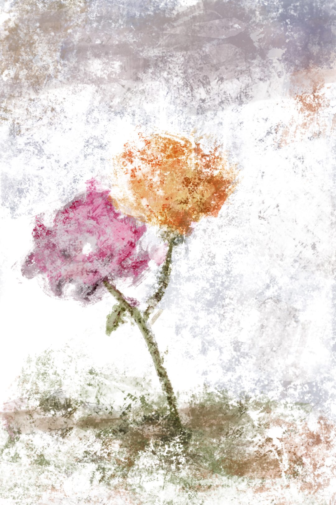 Digital flower